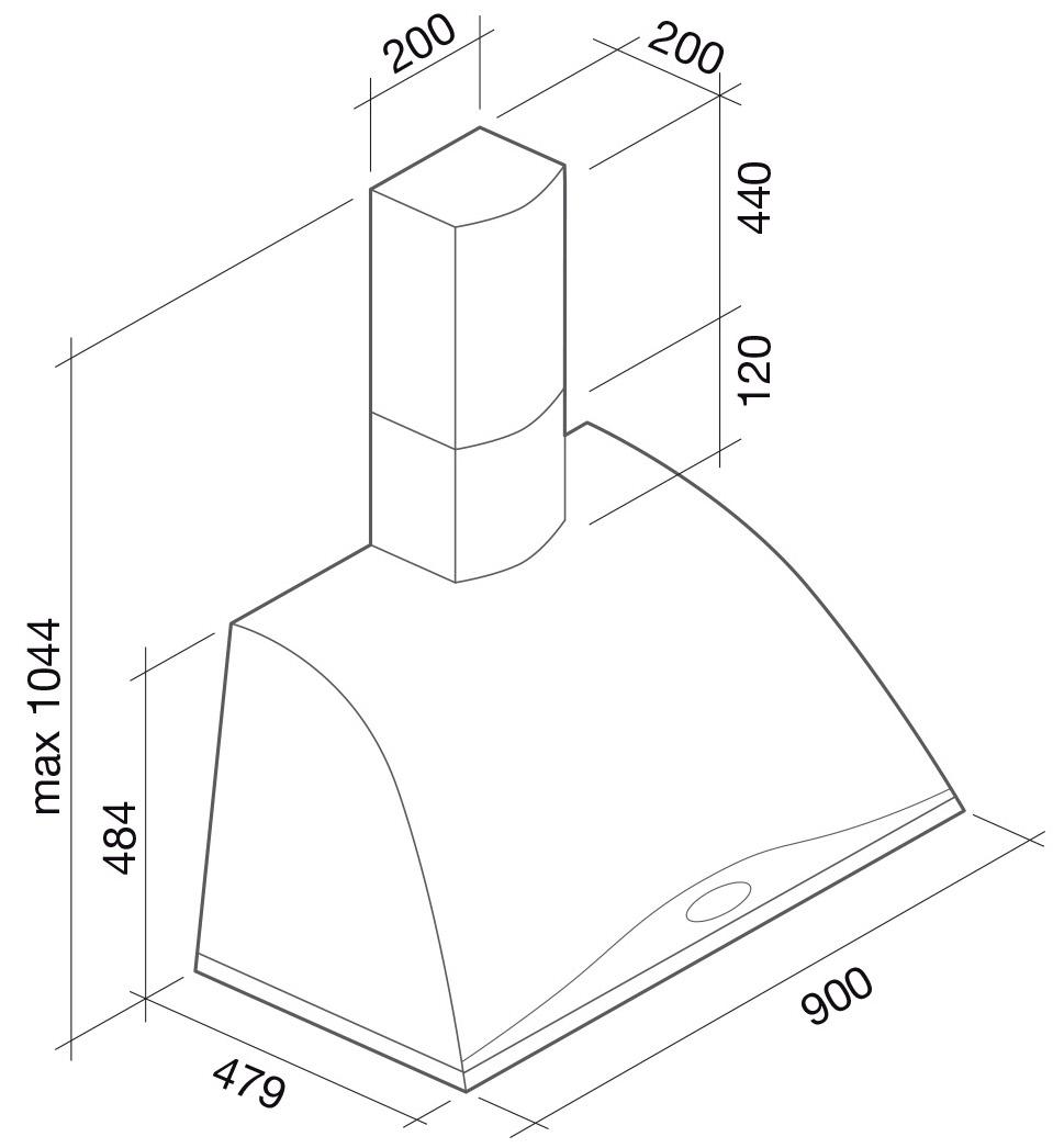 Схема с размерами