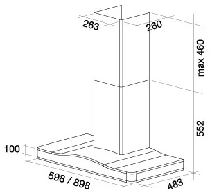 Схема с размерами