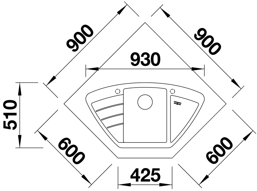 Схема с размерами