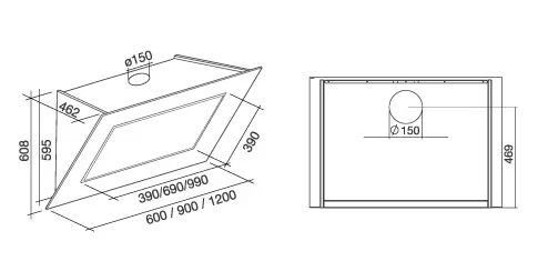 Схема с размерами