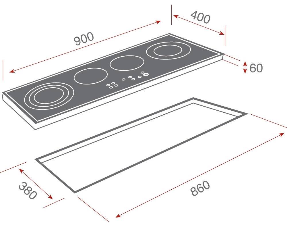 варочная панель 40 см глубина узкая варочная панель 40 см глубина