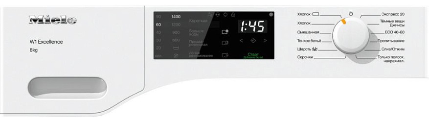 Обзор стиральной машины Miele WED125 WCS