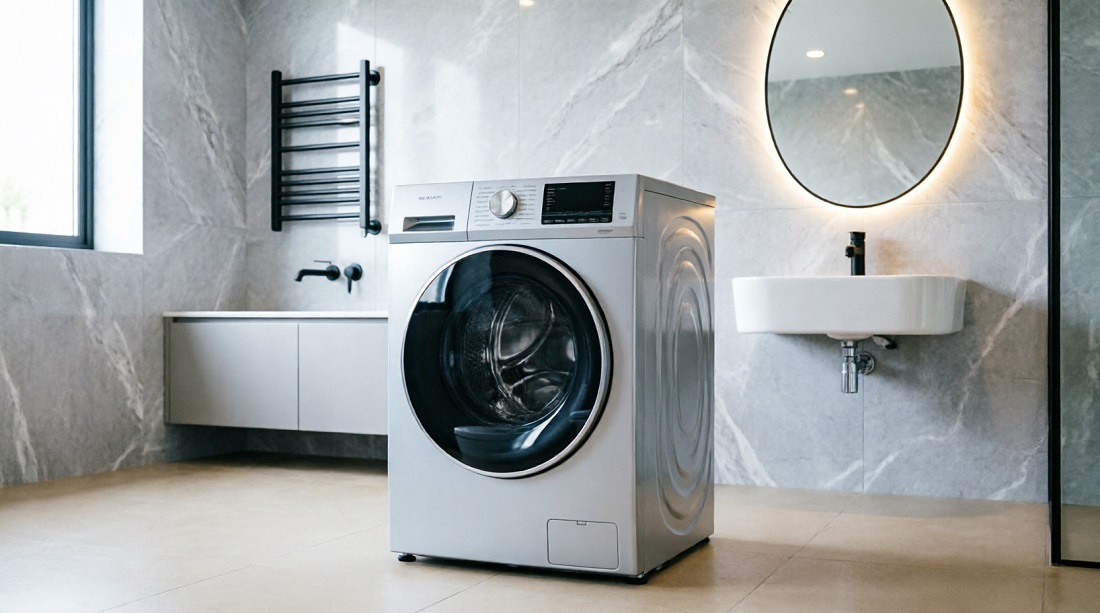 Стиральная машина в интерьере