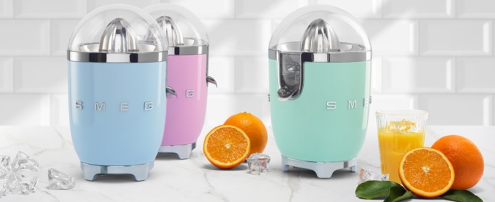 Соковыжималки для цитрусовых от Smeg