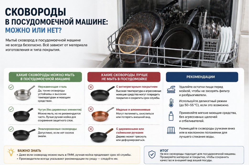 Что можно мыть в посудомоечной машине Что можно мыть в посудомоечной машине