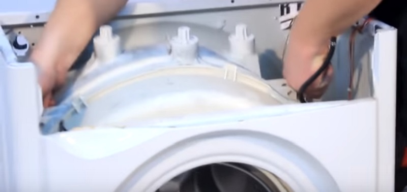 Как снять подшипник с барабана стиральной машины 