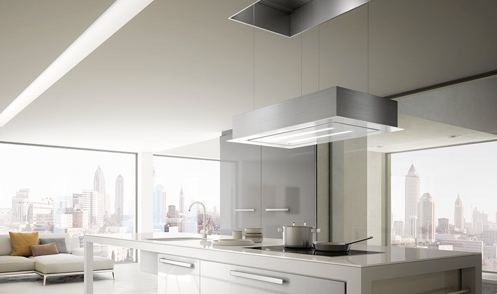 Как работает наклонная вытяжка Faber 