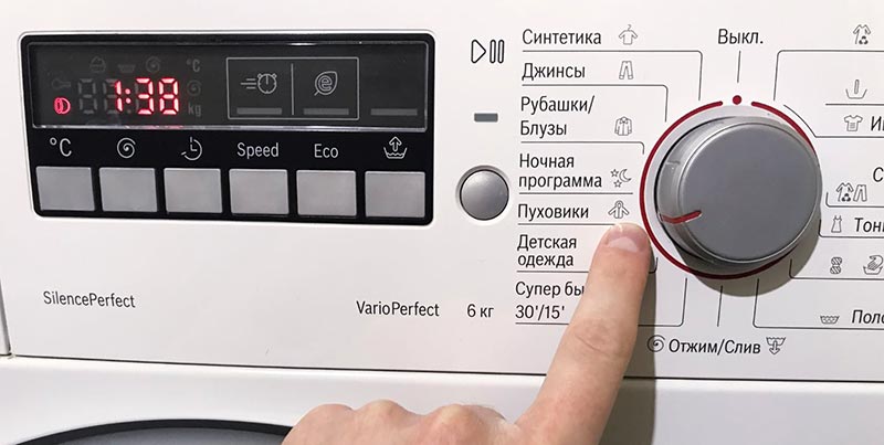 Можно ли стирать пуховик в стиральной машине 