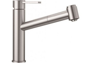Смеситель Blanco AMBIS-S нержавеющая сталь полированная фото