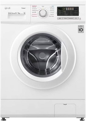 Стирально-сушильная машина LG F1296CDS0X фото