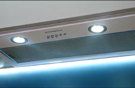 Встраиваемая кухонная вытяжка MAUNFELD THAMES 601PM черный