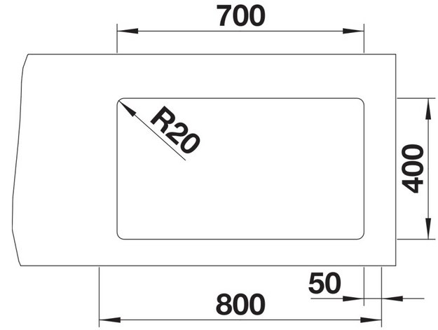 Мойка BLANCO ETAGON 700-U Silgranit антрацит (фото 5) Мойка BLANCO ETAGON 700-U Silgranit антрацит (preview 5)