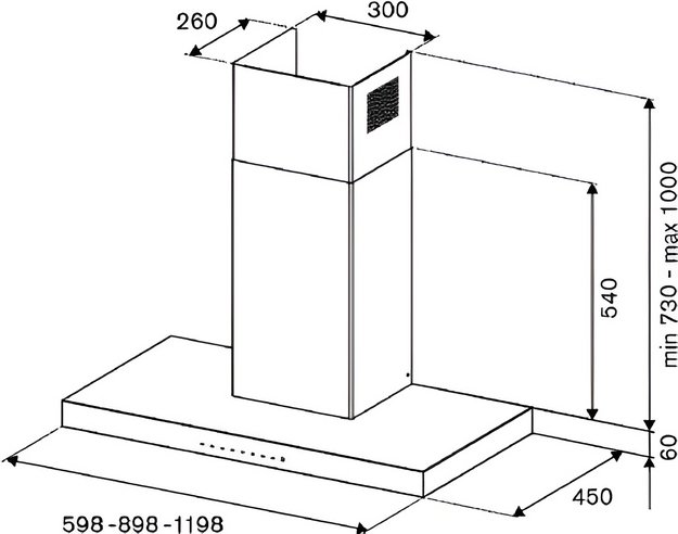 Вытяжка Bertazzoni KT90P1ANT (preview 5)