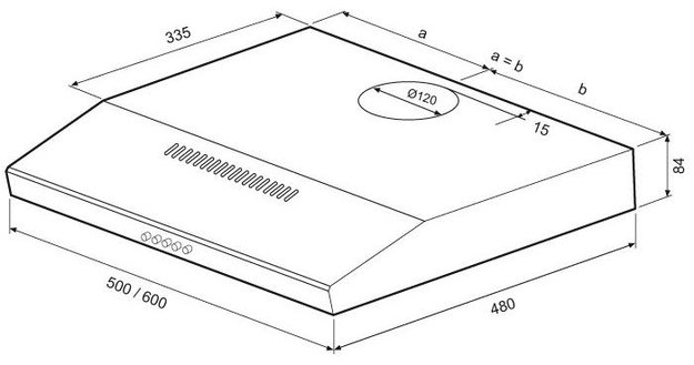 Вытяжка Krona EVA 600 inox PB (preview 13)