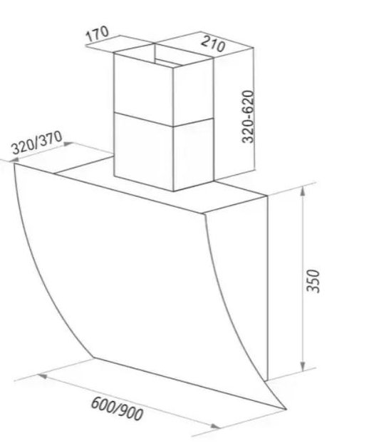 Вытяжка Maunfeld SKY STAR PUSH 60 WHITE (фото 4) Вытяжка Maunfeld SKY STAR PUSH 60 WHITE (preview 4)