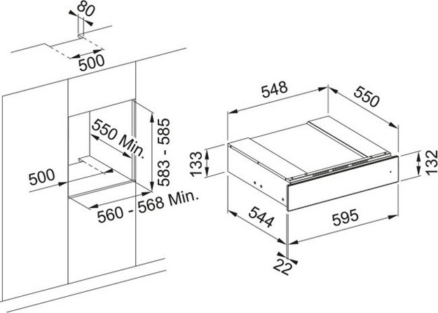 Подогреватель посуды Franke FMY 14 DRW BK (фото 8) Подогреватель посуды Franke FMY 14 DRW BK (preview 8)