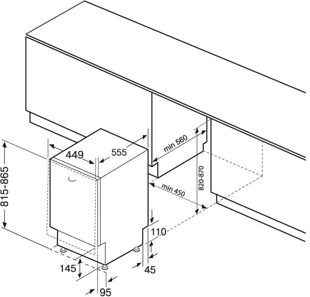 Встраиваемая посудомоечная машина KRONA KASKATA 45 BI V2 (preview 18)