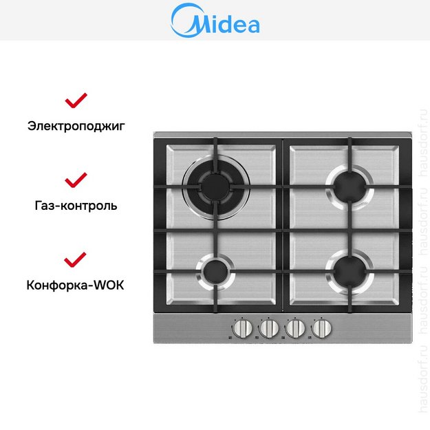 Варочная панель Midea 60G40ME005SFT (preview 2)