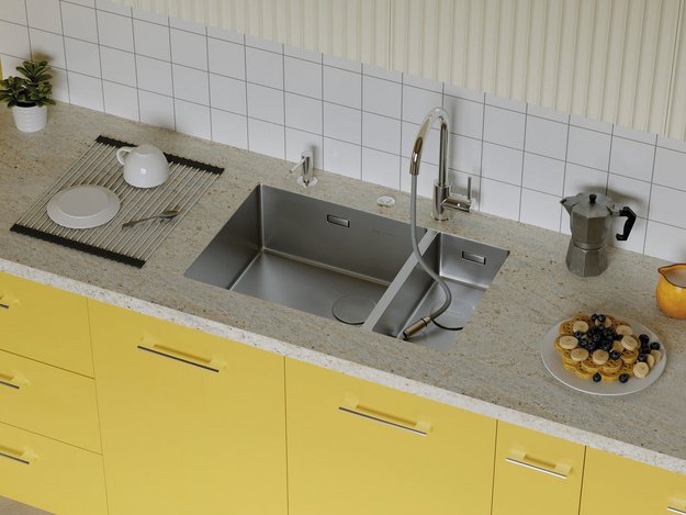 Мойка Omoikiri TAKI 69-2-U/IF SIDE LG-R (preview 4)