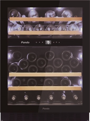 Встраиваемый винный шкаф Pando PVMBP 60-44CRR W (preview 1)