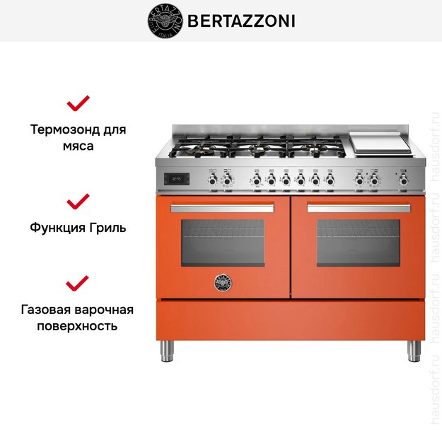 Варочный центр Bertazzoni PRO126G2EART (preview 3)