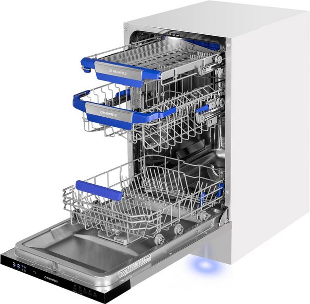 Встраиваемая посудомоечная машина Maunfeld MLP45230 Light Beam Wi-Fi (фото 7) Встраиваемая посудомоечная машина Maunfeld MLP45230 Light Beam Wi-Fi (preview 7)