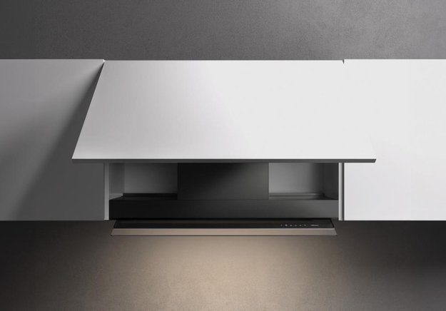 Вытяжка Falmec Virgola Touch NRS 90 black (900) (фото 2) Вытяжка Falmec Virgola Touch NRS 90 black (900) (preview 2)