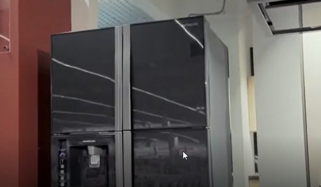 Холодильник Hitachi R-SF 48 GU SN (video 2)