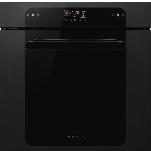 Духовой шкаф с функцией СВЧ Smeg SO6202M2B (preview 1)