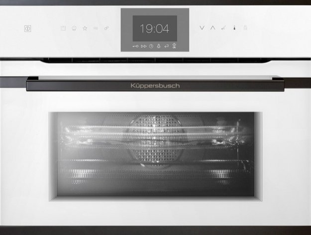 Компактный духовой шкаф с микроволнами Kuppersbusch CBM 6550.0 W6 Black Steel (preview 1)