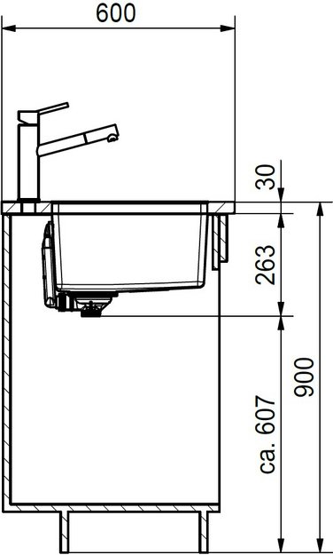Мойка Franke FEX 110-40 сталь (фото 3) Мойка Franke FEX 110-40 сталь (preview 3)