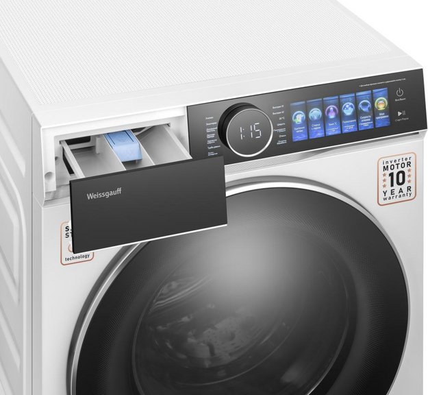 Стиральная машина Weissgauff WM 777 Color Touch Inverter Steam (preview 7)