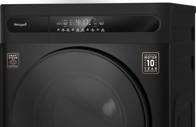 Стиральная машина Weissgauff WMD 46148 DC Inverter Steam Black (preview 6)