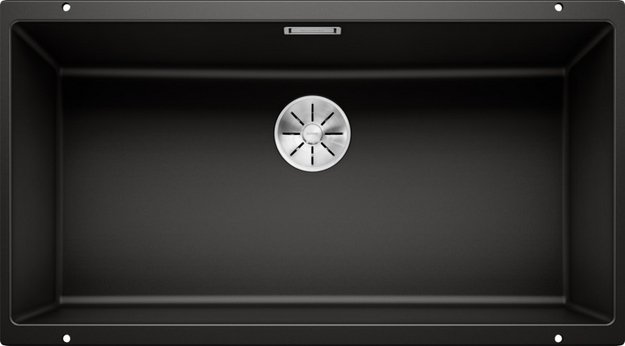 Мойка BLANCO SUBLINE 800-U Silgranit черный (preview 1)