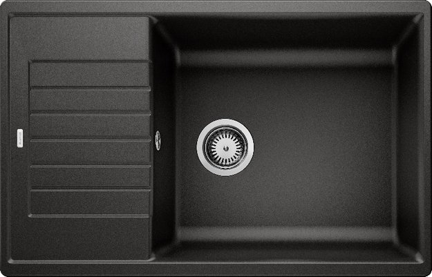 Мойка BLANCO ZIA XL 6 S Compact Silgranit черный (preview 1)