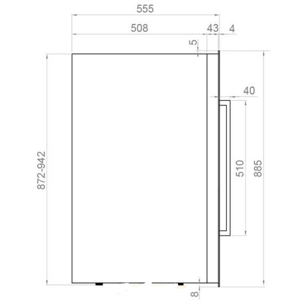 Встраиваемый винный шкаф Pando PVMAP 88-49 PAL (preview 5)