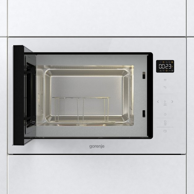 Встраиваемая микроволновая печь с грилем Gorenje BM251SG2WG (фото 6) Встраиваемая микроволновая печь с грилем Gorenje BM251SG2WG (preview 6)