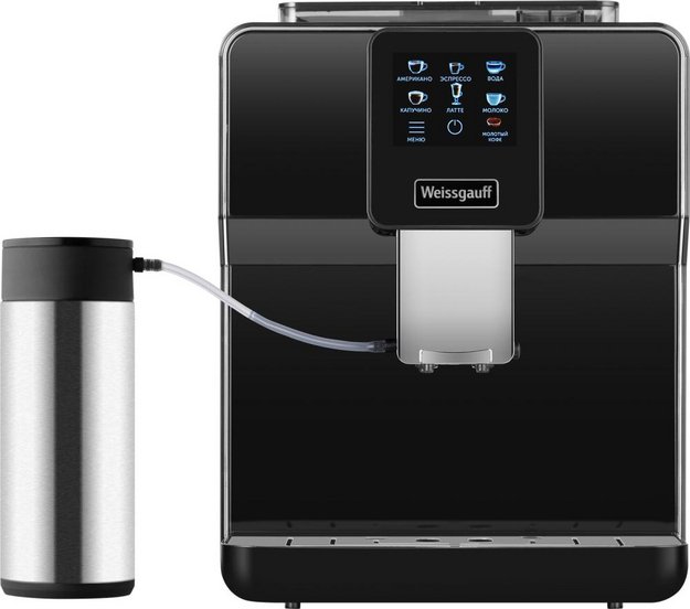 Кофемашина Weissgauff WCM-330 TFT Touch Cappuccino Nero (preview 1)