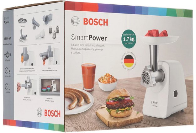 Мясорубка Bosch MFW2517W (фото 10) Мясорубка Bosch MFW2517W (preview 10)