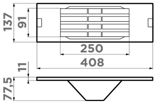 Подставка-сушка для посуды Omoikiri FG-01 PRO BL Matt (preview 2)