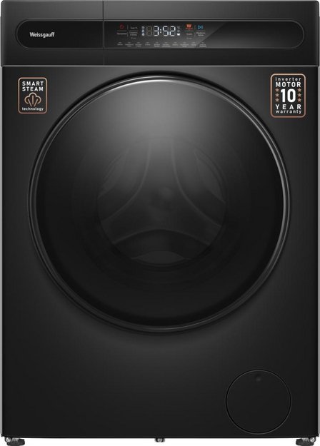 Стиральная машина Weissgauff WMD 46148 DC Inverter Steam Black (preview 1)