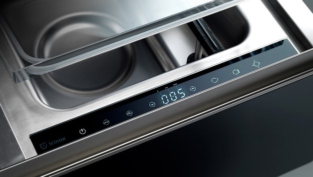 Встроенный вакууматор Irinox Zero 45 HZ452350009 (черное стекло/черный) (preview 2)