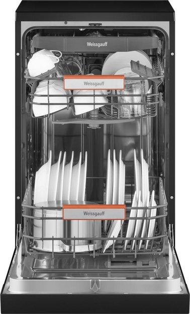 Посудомоечная машина Weissgauff DW 4508 Inverter Autoopen Black (preview 3)