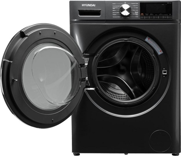 Стирально-сушильная машина Hyundai WFD8401 темно-серый (preview 5)