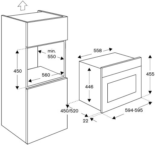 Встраиваемая микроволновая печь Bertazzoni F457HERMWTAG (фото 2) Встраиваемая микроволновая печь Bertazzoni F457HERMWTAG (preview 2)