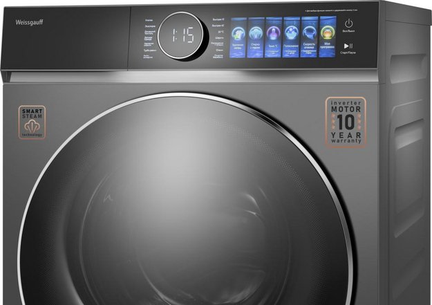Стиральная машина Weissgauff WM 778 Color Touch Inverter Steam (preview 6)