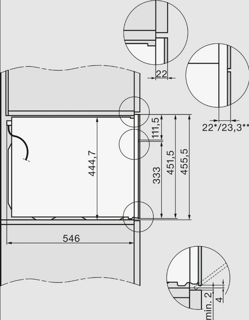 Встраиваемая микроволновая печь Miele H 7440 BM Жемчужно-бежевый (Pearlbeige) (preview 8)