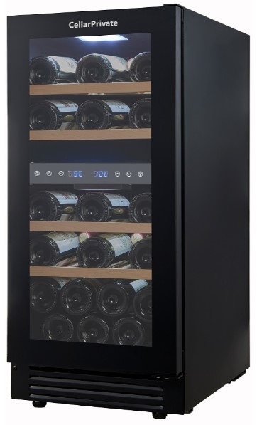 Встраиваемый под столешницу винный шкаф CellarPrivate CP027-2TBH (preview 5)