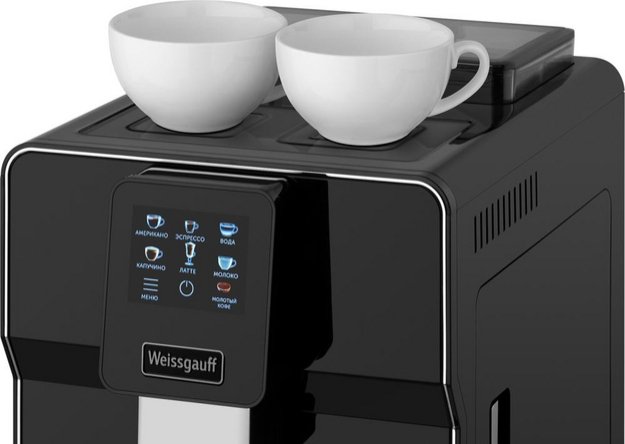 Кофемашина Weissgauff WCM-330 TFT Touch Cappuccino Nero (preview 8)