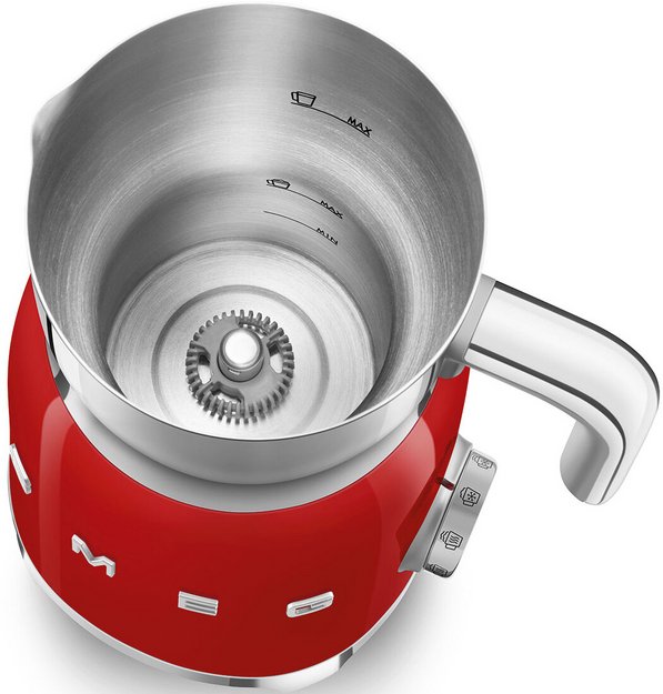 Вспениватель молока Smeg MFF11RDEU (фото 5) Вспениватель молока Smeg MFF11RDEU (preview 5)